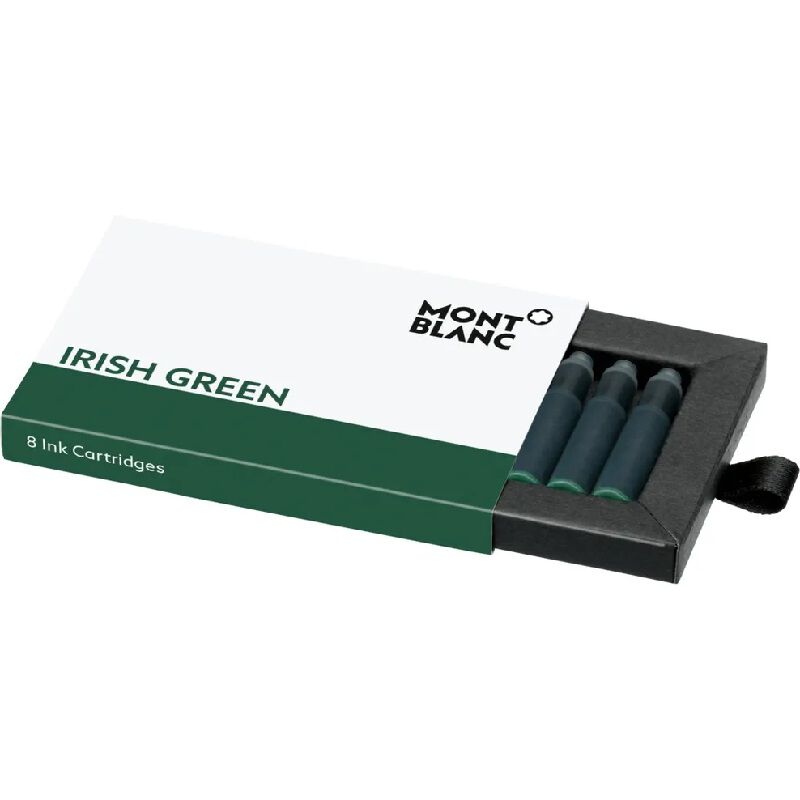 Montblanc - Ink Cartridges Irish Green 1 Pack = 8 Cartridges image number 0